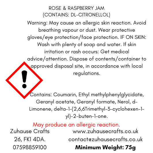 Rose & Raspberry Jam