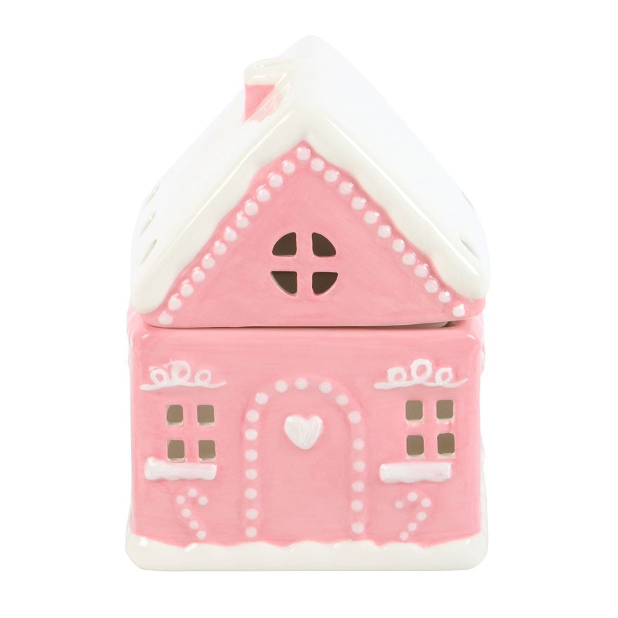 Pink Gingerbread House Burner