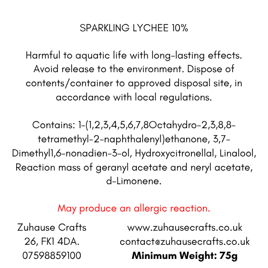 Sparkling Lychee