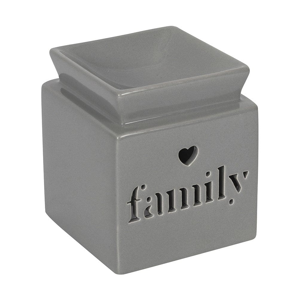 ScentedSnowWax Grey Family Cut Out Burner