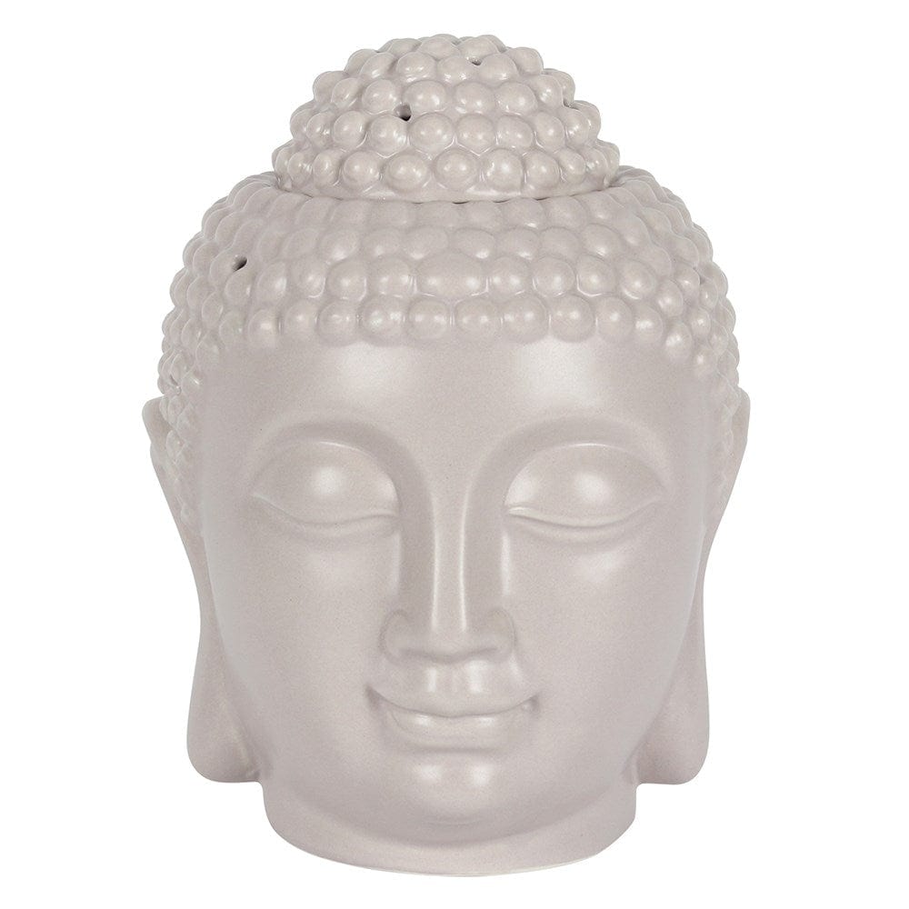ScentedSnowWax Large Grey Buddha Head Burner