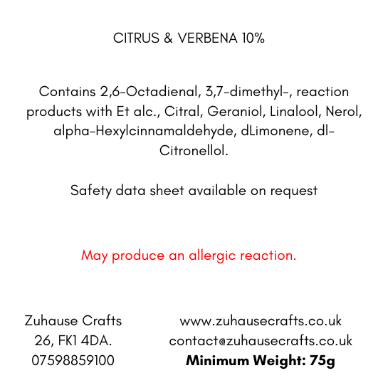 Citrus & Verbena - Odouraze