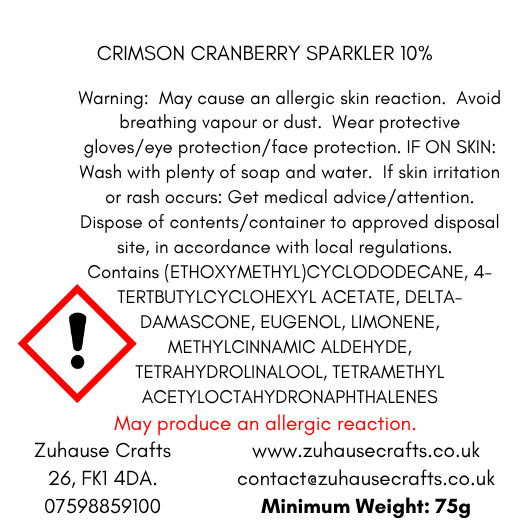 Crimson Cranberry Sparkler