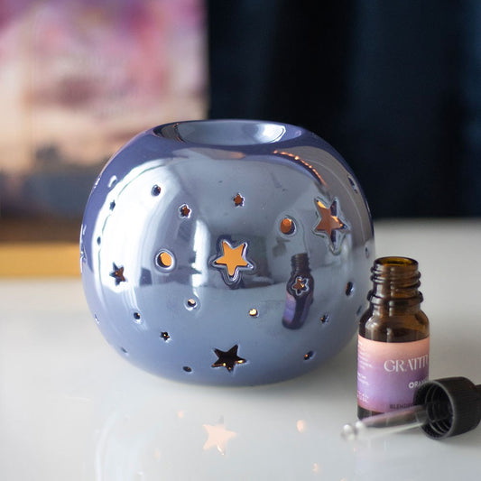 Purple Iridescent Star Burner