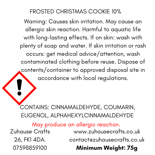 Frosted Christmas Cookie