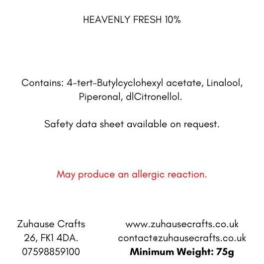 Heavenly Fresh