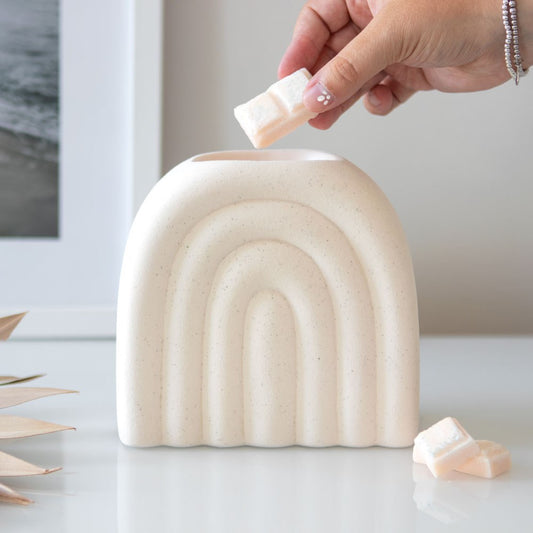 Cream Speckle Arch Burner