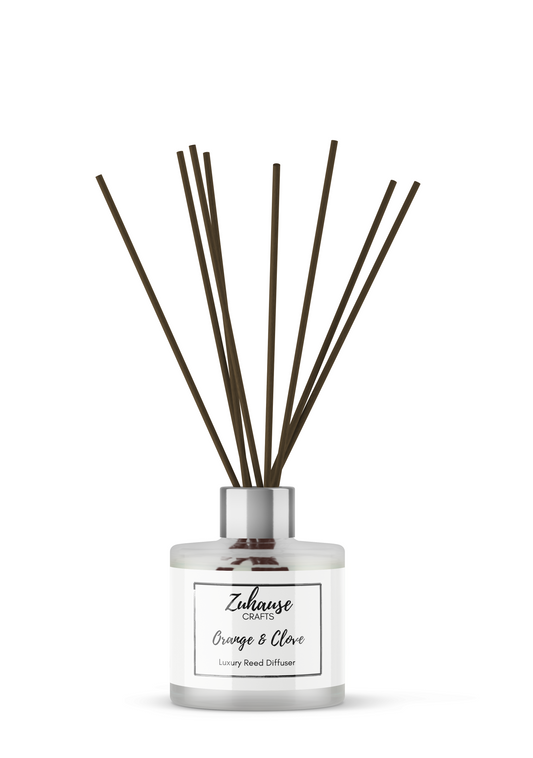 Orange & Clove Luxury Reed Diffuser