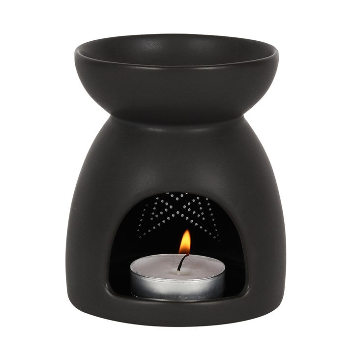 Black Pentagram Cut Out Burner
