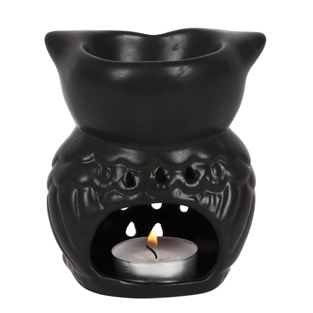 ScentedSnowWax Black Owl Burner