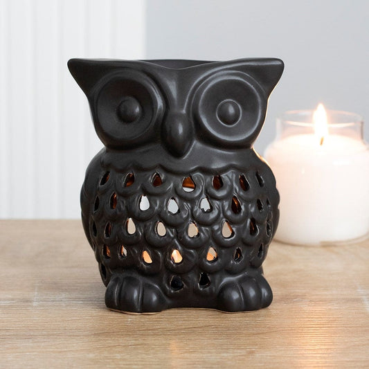 ScentedSnowWax Black Owl Burner